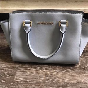 Baby blue Michael kors purse